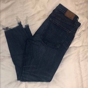 MADEWELL 9” HIGH-RISE SKINNY CROP